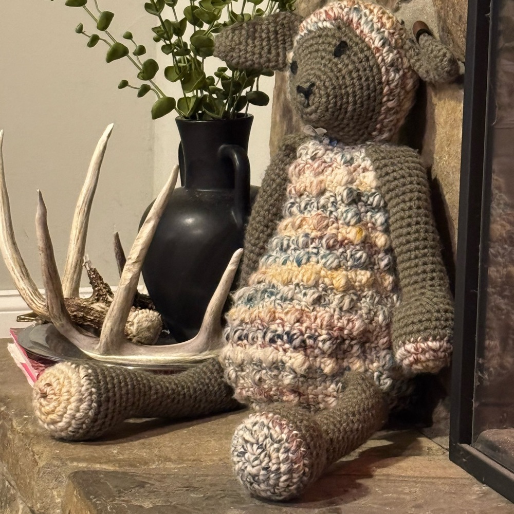 Pebble Handmade Crochet Lamb Plush